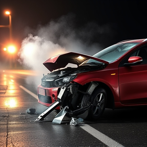 car crash damage