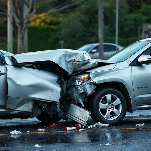 car crash damage