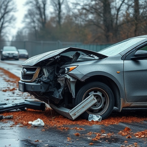 car crash damage
