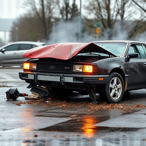 car crash damage
