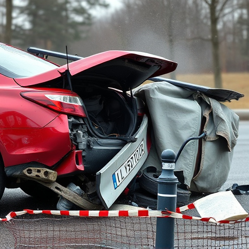 car crash damage