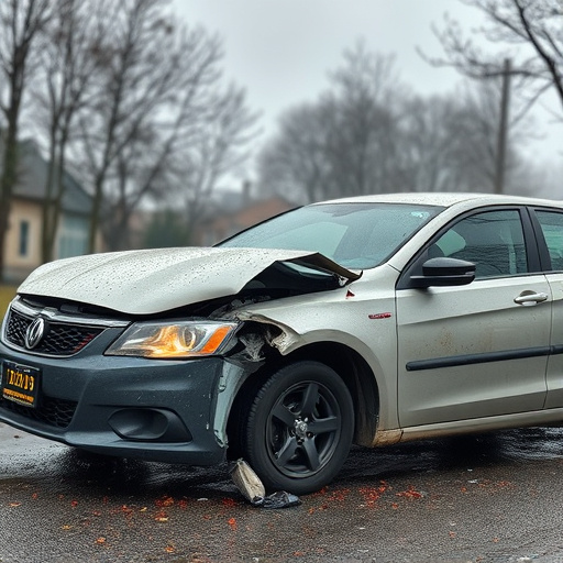 car crash damage