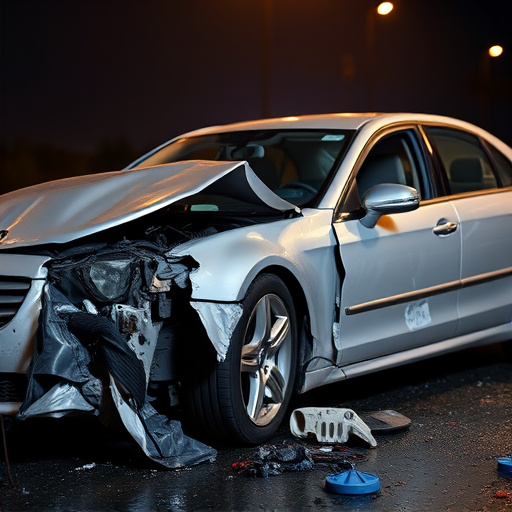 car crash damage