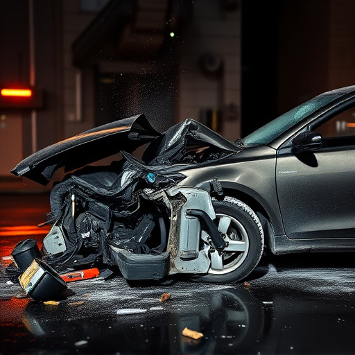 car crash damage