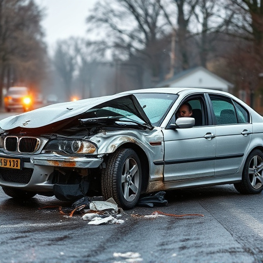 car crash damage