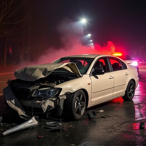 car crash damage