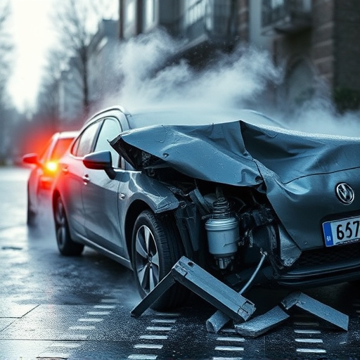 car crash damage
