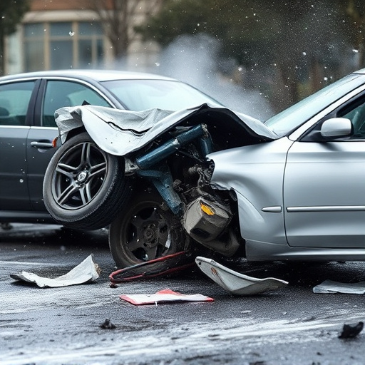 car crash damage