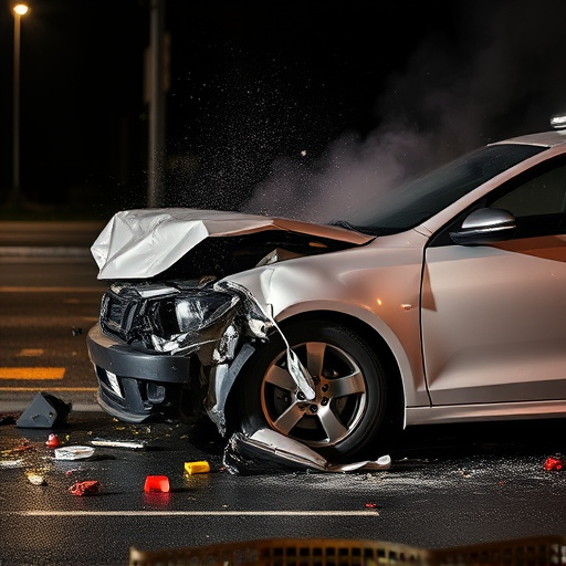 car crash damage
