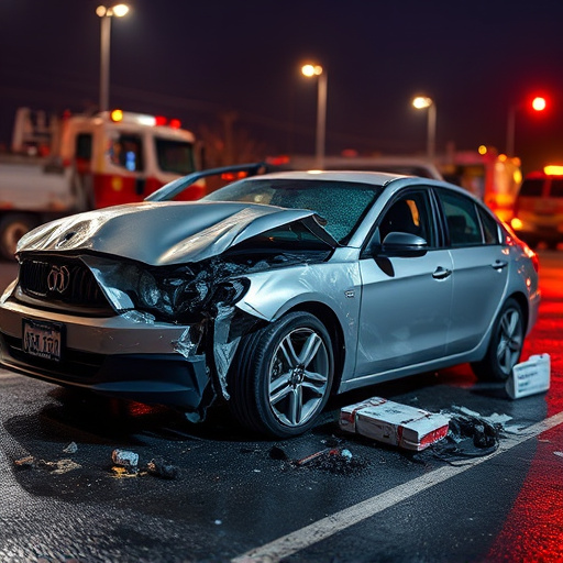 car crash damage