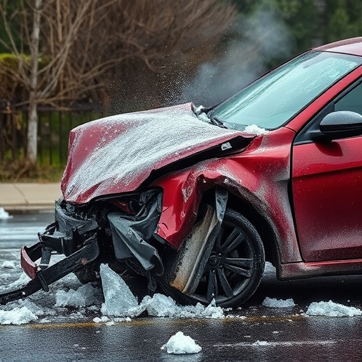 car crash damage