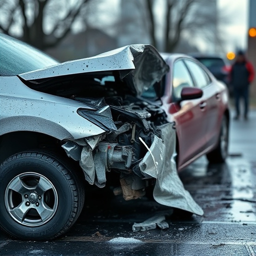 car crash damage