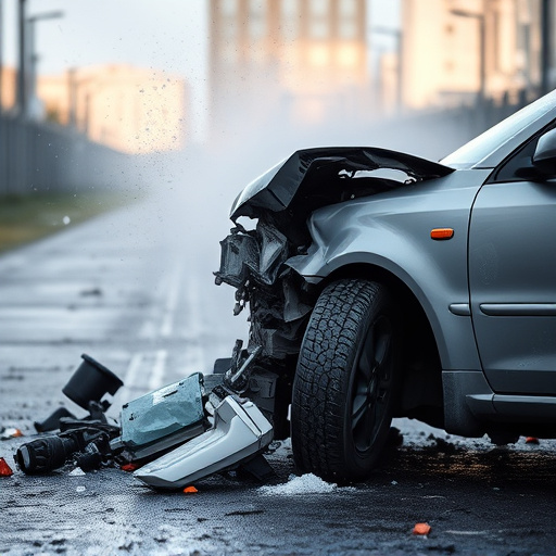 car crash damage