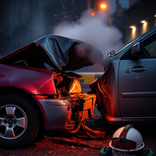 car crash damage