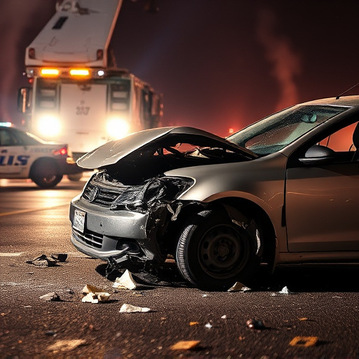 car crash damage