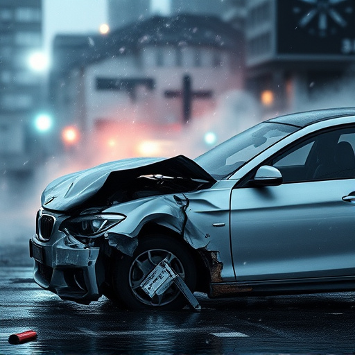car crash damage