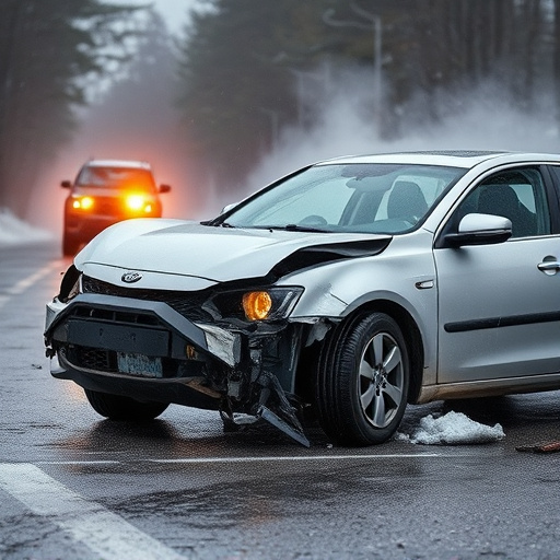 car crash damage