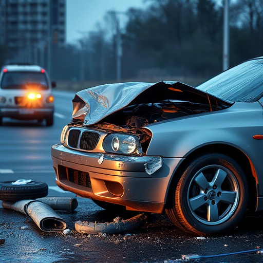 car crash damage