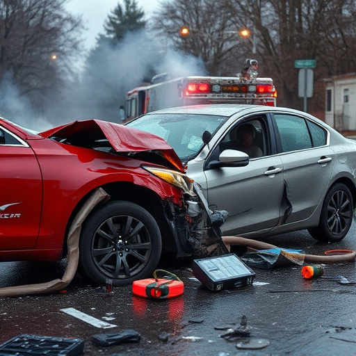 car crash damage