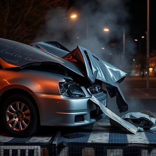 car crash damage