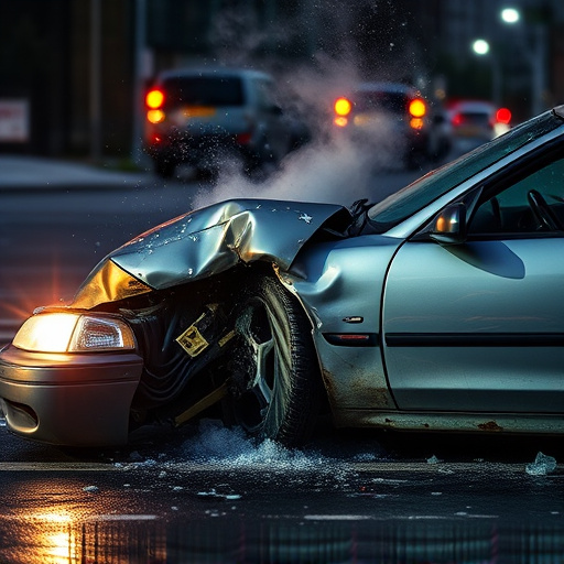 car crash damage