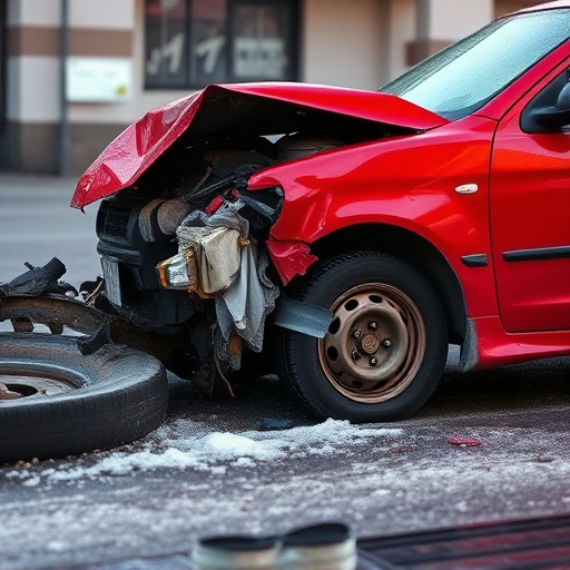 car crash damage