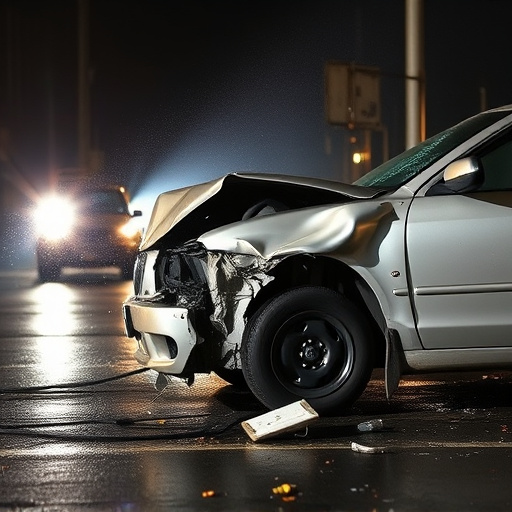 car crash damage