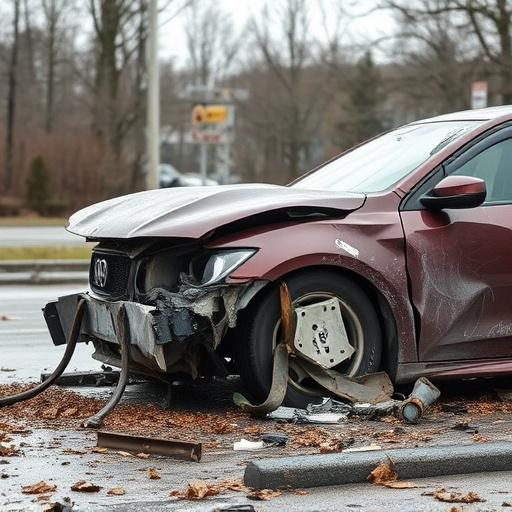 car crash damage