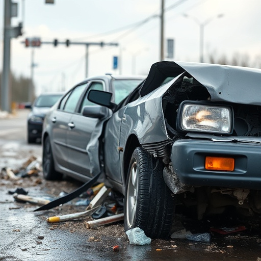 car crash damage