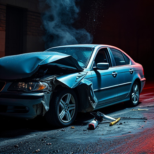 car crash damage