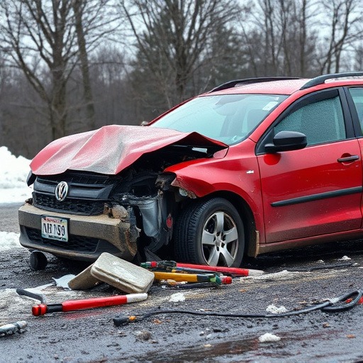 car crash damage