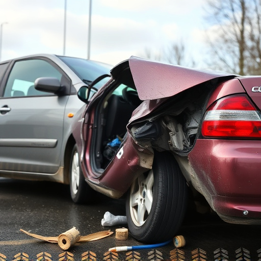 car crash damage