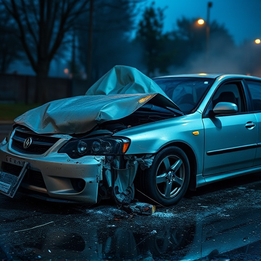 car crash damage