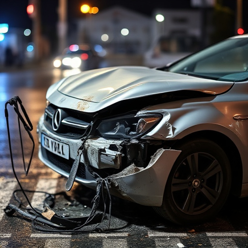 car crash damage