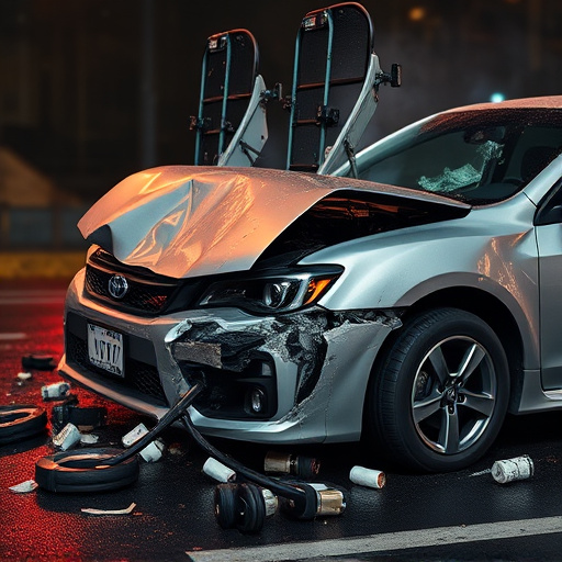 car crash damage