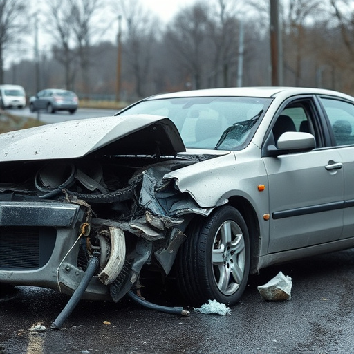 car crash damage