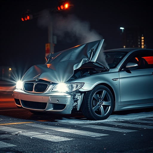 car crash damage