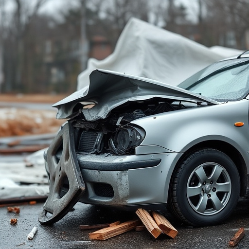 car crash damage