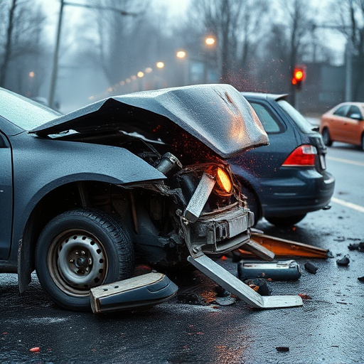 car crash damage