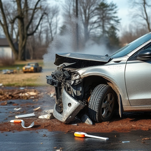 car crash damage