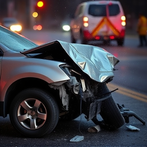 car crash damage
