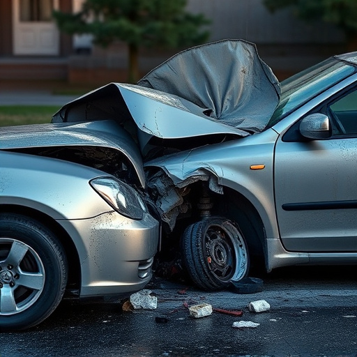 car crash damage