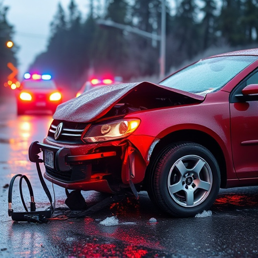 car crash damage