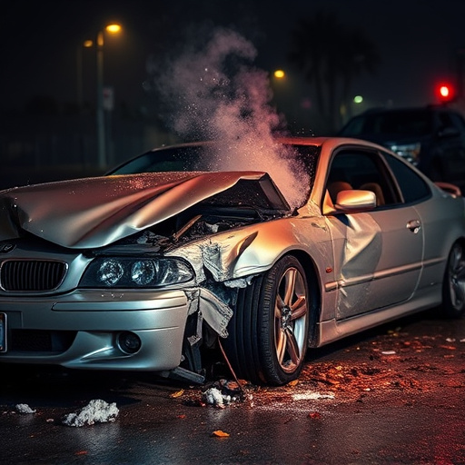 car crash damage