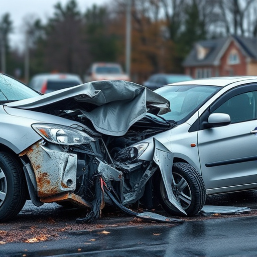 car crash damage