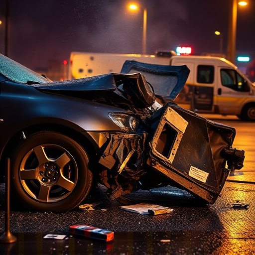car crash damage