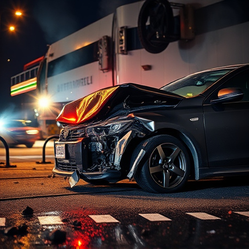 car crash damage