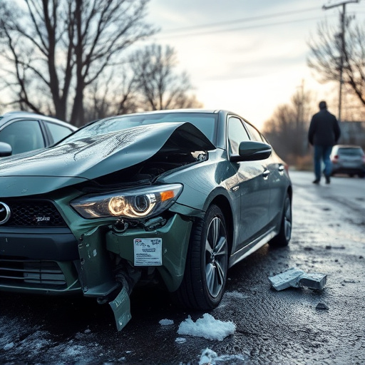 car crash damage