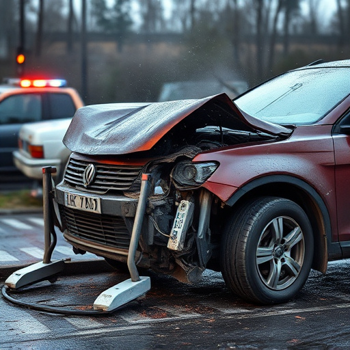 car crash damage