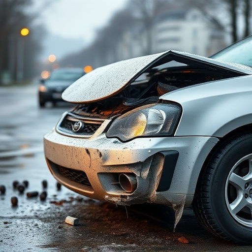 car crash damage